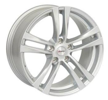 XTREME RX4 SILVER 7.5x17 5/17 ET38 CB63.4