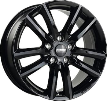 CMS C27 COMPLETE BLACK GLOSS 7x17 7/17 ET41 CB66.6