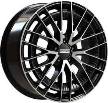 FONDMETAL KARI GLOSSY BLACK MACHINED  5X1 8.5x20 5/20 ET50 CB66.6