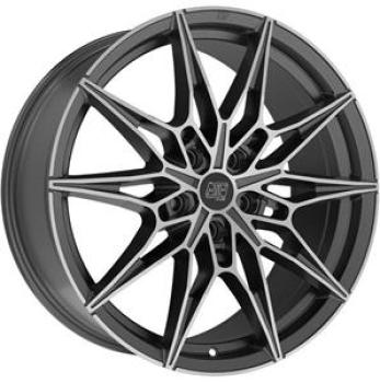 MSW 75 MATT GUN METAL FULL POLISHED (MGMFP) 8,5X 8.5x20 5/20 ET40 CB73.1