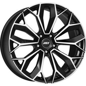 AEZ LEIPZIG DARK BLACK/POLISHED 9,5X 9.5x22 5/22 ET37 CB66.6