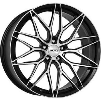 DOTZ SUZUKA DARK BLACK/POLISHED 8x18 8/18 ET35 CB72.6