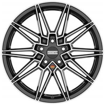 FONDMETAL THOE GLOSSY BLACK MACHINED  5X120 8x19 8/19 ET29 CB72.6