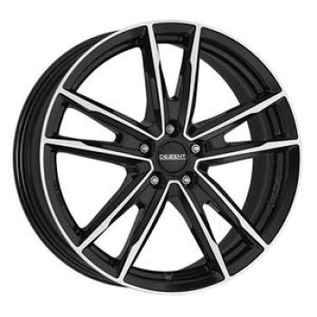 DEZENT KF DARK BLACK/POLISHED 7.5x18 5/18 ET40 CB66.1