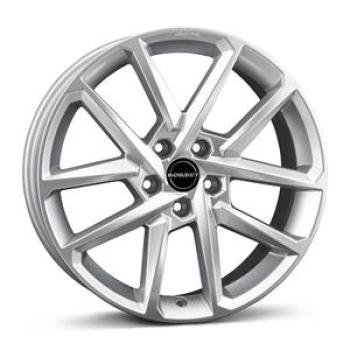 BORBET N CRYSTAL SILVER 6.5x17 5/17 ET45 CB72.6