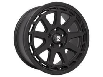 SPARCO GRAVEL MATT BLACK  5X 8x18 8/18 ET45 CB65.1