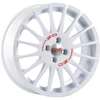 OZ RACING SUPERTURISMO WRC RACE WHITE RED LETTERING  4X100 7x16 7/16 ET37 CB68.1