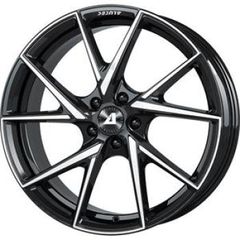 ALUTEC ADX.01 DIAMOND-BLACK FRONTPOLISHED 7.5x18 5/18 ET45 CB63.3