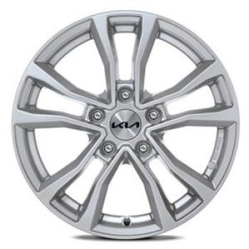 XTREME 5 DOUBLE SPOKES SILVER 6.5x16 5/16 ET50 CB67.1