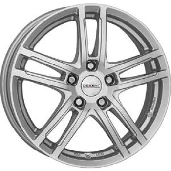DEZENT TZ SILVER  5X 7x17 7/17 ET48 CB67.1