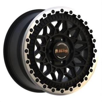 FONDMETAL BLUSTER MATT BLACK MACHINED LIP  6X139 8x18 8/18 ET50 CB95.1