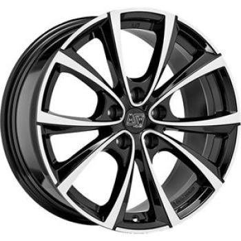 MSW 27T GLOSS BLACK FULL POLISHED 9,5X 9.5x20 5/20 ET45 CB64.1