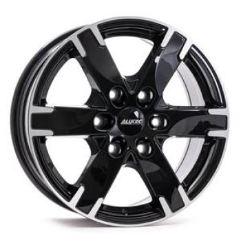 ALUTEC TITAN DIAMOND-BLACK FRONTPOLISHED 7.5x17 5/17 ET55 CB84.1