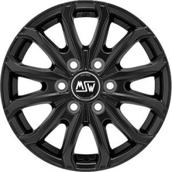 MSW 48 VAN 6 HOLES MATT BLACK 6,5X 6.5x16 5/16 ET68 CB74.1