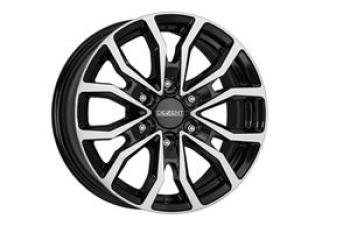 DEZENT KC DARK BLACK/POLISHED 7.5x17 5/17 ET50 CB84.1