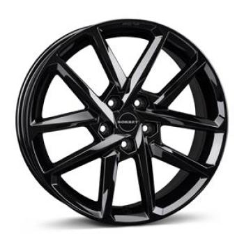 BORBET N BLACK GLOSSY 7.5x18 5/18 ET40 CB66.6