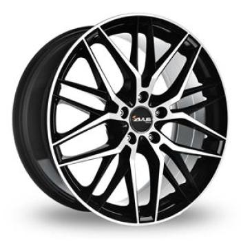 AVUS AF19 BLACK POLISHED 8x18 8/18 ET45 CB72.6
