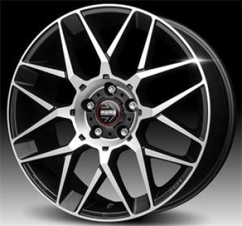 MOMO REVENGE EVO 2.0 MATT BLACK POLISHED 7x17 7/17 ET38 CB72.3