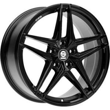 SPARCO RECORD GLOSS BLACK 8.5x19 5/19 ET35 CB72.6