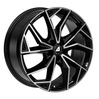 ALUTEC ADX.02 DIAMOND-BLACK FRONTPOLISHED  5X 7x17 7/17 ET40 CB57.1