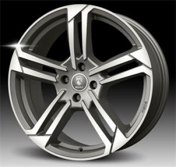 REDS TWIST GRAPHITE MATT POLISHED 4H 7x17 7/17 ET32 CB72.3