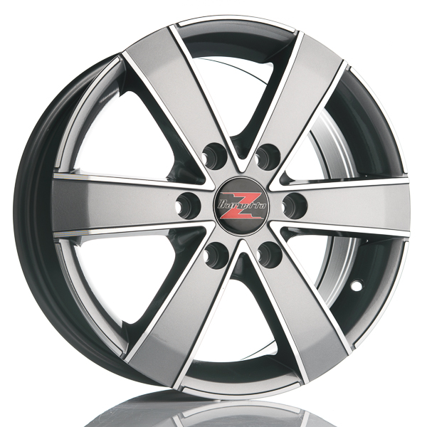 BARZETTA TORO TITANIUMPOLISH PAKETTIAUTOIHIN 7x16 6/120 ET50 CB74.6