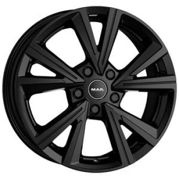 MAK QVARZ GLOSS BLACK 6x16 6/16 ET35 CB57.1