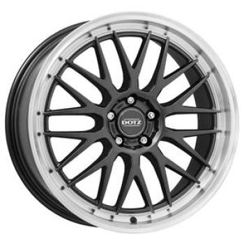 DOTZ BILBAO DARK GUNMETAL/POLISHED LIP 8,5X1 8.5x19 5/19 ET35 CB70.1