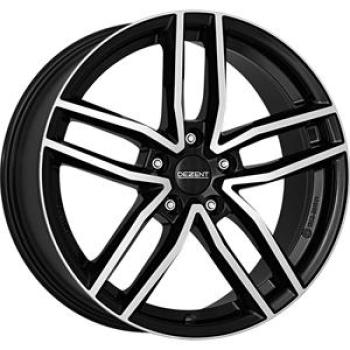 DEZENT TR DARK BLACK/POLISHED 7.5x18 5/18 ET48 CB70.1