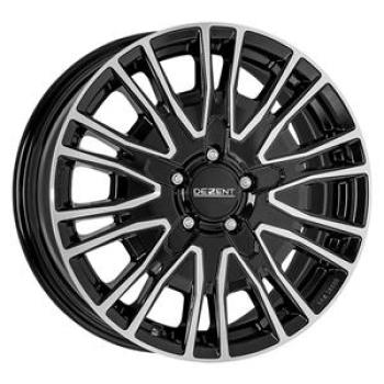 DEZENT KE DARK BLACK/POLISHED 6.5x16 5/16 ET51 CB65.1