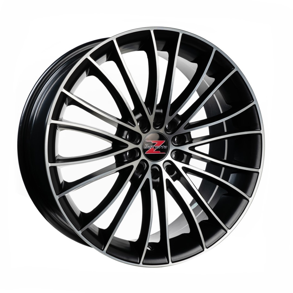 BARZETTA MAGNIFICO BLACK POLISHED 8x18 5/108 ET40 CB71.6