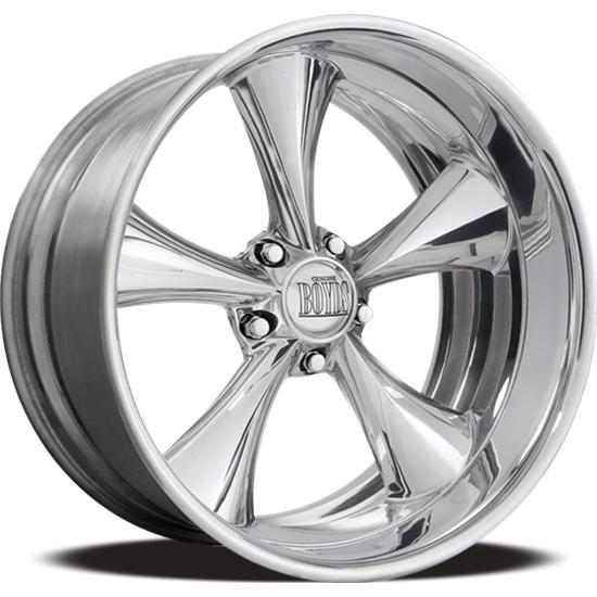 BOYD CODDINGTON WHEELS JUNKYARD DOG HIGH POLISH 8x15 5/120.65 ET0 CB83.06