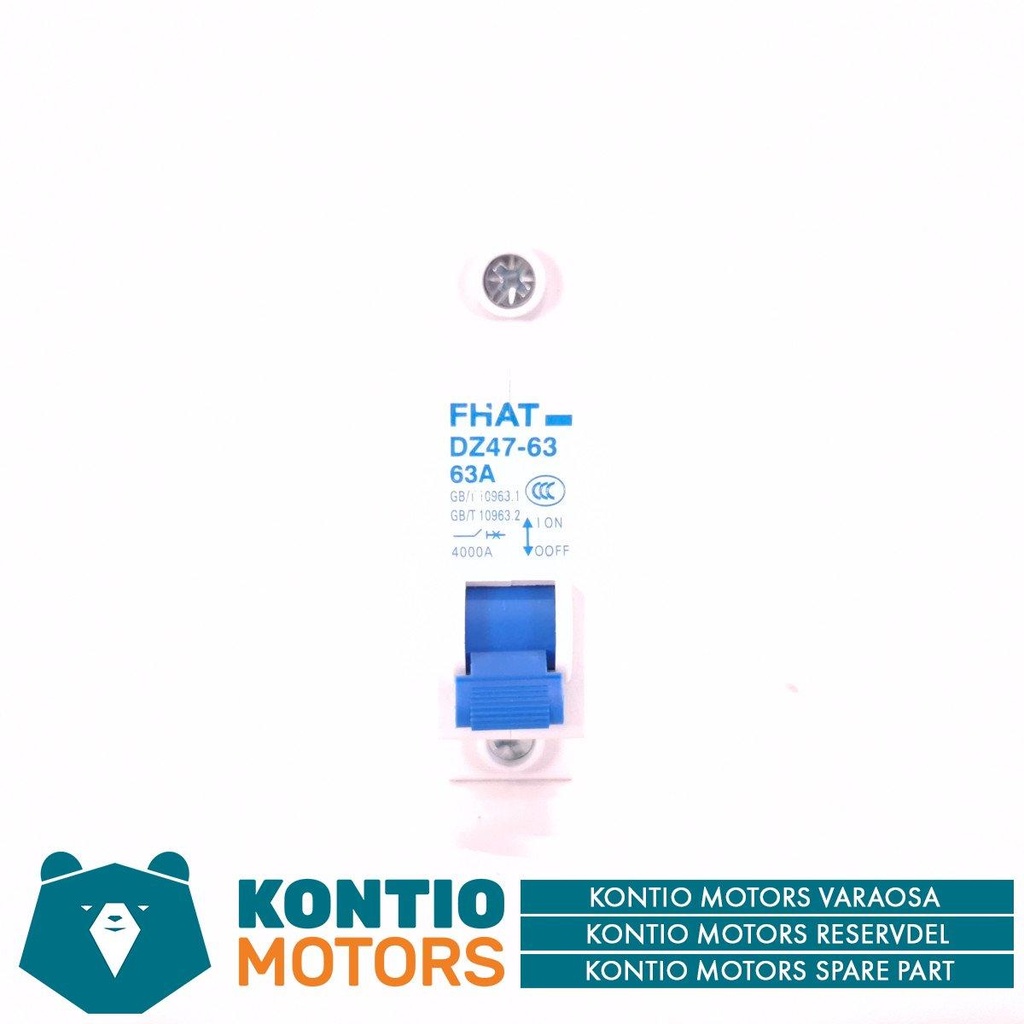 Kontio Motors Autokruiser Four: Päävirtakytkin
