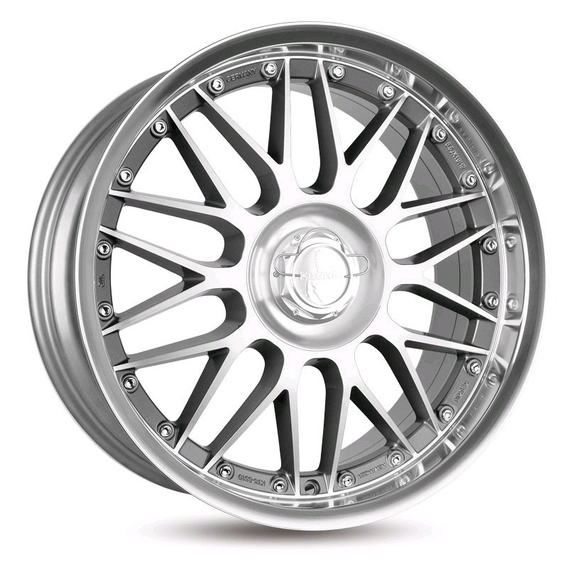 KESKIN-TUNING KT4 PALLADIUM FRONT POLISH 8.5x19 5/108 ET40 CB72.6