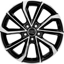 MSW 42 GLOSS BLACK FULL POLISHED 7,5X 7.5x17 5/17 ET38 CB73.1