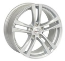 XTREME RX4 SILVER 7.5x17 5/17 ET38 CB63.4