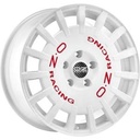 OZ RACING RALLY RACING RACE WHITE RED LETTERING  5X100 8x17 8/17 ET35 CB68.1