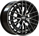 FONDMETAL KARI GLOSSY BLACK MACHINED  5X1 8.5x20 5/20 ET40 CB66.6