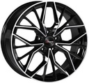 XTREME RX6 BLACK POLISHED  5X 9x21 9/21 ET42 CB57.1