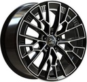 FONDMETAL 1972 GLOSSY BLACK MACHINED  5X112 9x21 9/21 ET26 CB66.6
