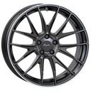 BREYTON RACE GTX MATT BLACK WITH POLISHED LIP  5X 10x20 10/20 ET35 CB66.6