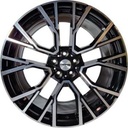 NANO 5769 GLOSSY BLACK POLISHED 10,5X 10.5x21 5/21 ET43 CB66.6