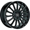 MSW 30 GLOSS BLACK+DIAMOND LIP 7,5X 7.5x18 5/18 ET40 CB73.1