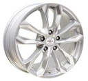 XTREME SX5 SILVER  5X 8x18 8/18 ET40 CB67.1