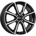 DEZENT TN DARK BLACK/POLISHED 6.5x16 5/16 ET45 CB60.1