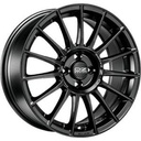 OZ RACING SUPERTURISMO LM MATT BLACK SILVER LETTERING  5X1 8.5x19 5/19 ET38 CB75