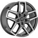 MSW 52 GLOSS GUN METAL FULL POLISHED 8,5X 8.5x20 5/20 ET45 CB73.1