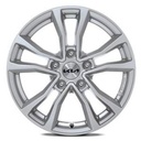 XTREME 5 DOUBLE SPOKES SILVER 6.5x16 5/16 ET50 CB67.1