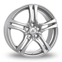 BROCK RC26 CRYSTAL SILVER 7.5x18 5/18 ET45 CB64.1