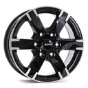 ALUTEC TITAN DIAMOND-BLACK FRONTPOLISHED  6X 8x18 8/18 ET38 CB67.1